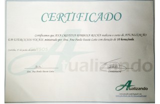 Atual. Exerccios Vocais