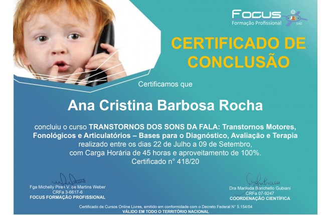 Transtornos dos sons da Fala